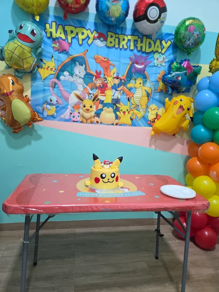 what is included in kids birthday party packages