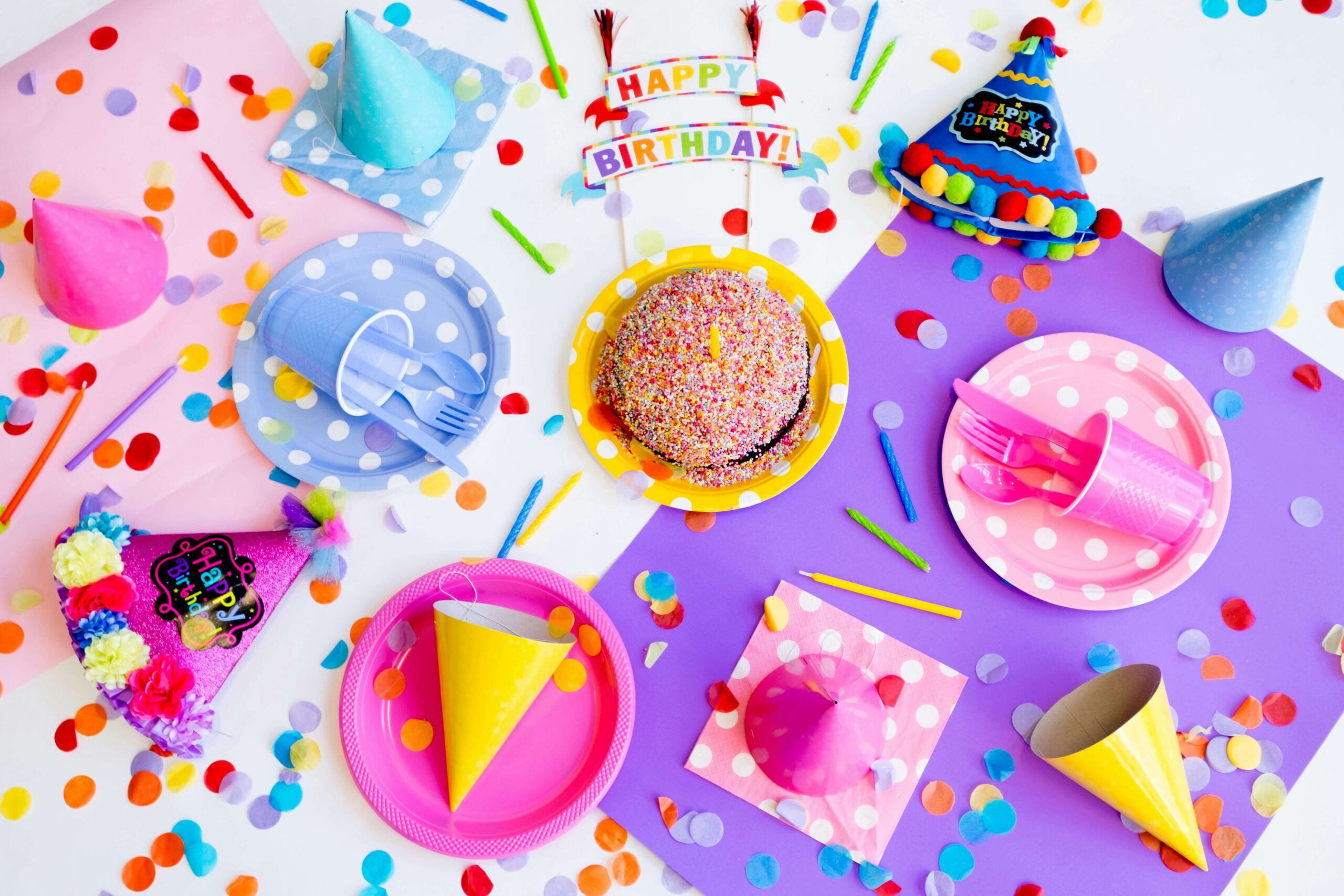 what is included in kids birthday party packages